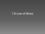 Law of Sines - BakerMath.org