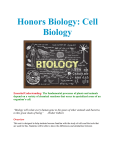 Biology: Cell Biology