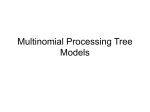 Multinomial Processing Tree Models
