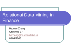 Relational data mining in finance