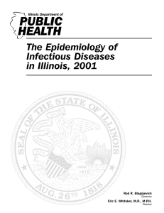 The Epidemiology of Infectious Diseases in Illinois, 2001