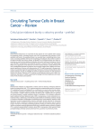 Circulating Tumour Cells in Breast Cancer – Review