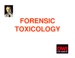 Toxicology of Alcohol