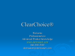 ClearChoice - MedSpa Distributors