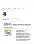Angewandte Chemie International Edition - Hot Papers