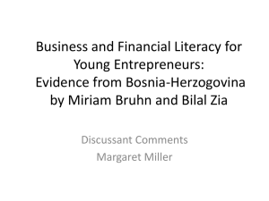 Business and Financial Literacy for Young Entrepreneurs