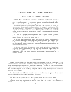 Locally compact, w_1-compact spaces