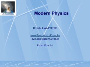 Modern Physics