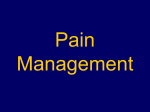 Managing chronic pain