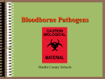BloodBorne Pathogens - Hardin County Schools