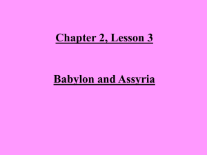 Soc. St. Ch2 Les3 Babylon and Assyria