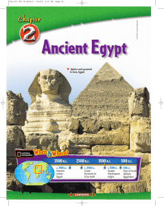 Chapter 2: Ancient Egypt