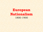 European Nationalism