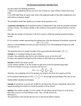 The Geometric Distribution (Waiting Times)