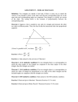 ASSIGNMENT 9 – SIMILAR TRIANGLES