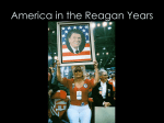 The Reagan “Revolution”