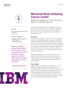 Memorial Sloan-Kettering Cancer Center