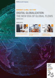 digital globalization: the new era of global flows