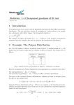 Statistics: 1.4 Chi-squared goodness of fit test 1 Introduction 2