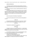 Sampling Distributions: