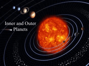 Inner and Outer Planets