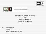 Automatic Meter Reading for Sub Stations and