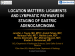 location matters: ligaments and lymphatic pathways in staging of