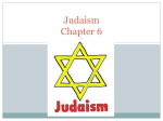 Judaism Chapter 6