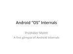 Android Internals Part 1
