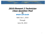 Technician Question Pool - 2006