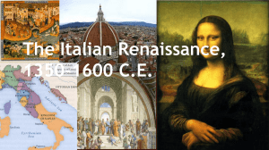 The Italian Renaissance, 1350