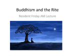 Buddhism and the Rite