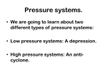 Pressure Systems.