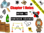 Forensic Science Bundle - Magoffin County Schools
