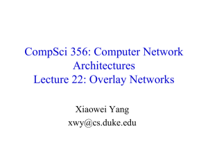 CPS 214: Networks and Distributed Systems Lecture 4