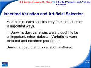 15-3 Darwin Presents His Case