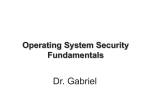 Operating System Security Fundamentals