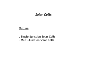 Photodetectors, solar cells