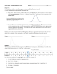 Statistics Notes Day 2: Measures of Variation and Box