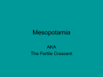 Mesopotamia - Net Start Class