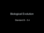 Biological Evolution - Science with Snyder