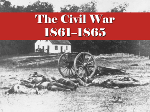 The Civil War 1861-1865