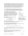 15-3 Constant Volume and Constant Pressure Processes