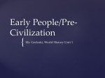 Early People/Pre-Civilization