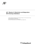 Physics C: Electricity and Magnetism 2015