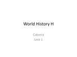 World History H