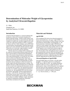 Determination of Molecular Weight of