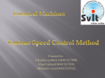 Speed control 3-phase induction motors
