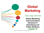 Global Marketing Warren J. Keegan Mark C. Green Global