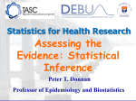 Statistical Inference - University of Dundee